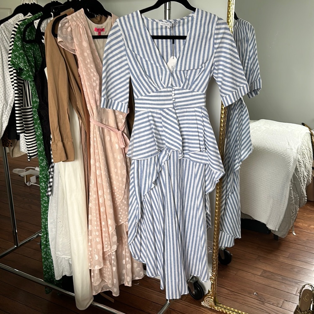 English Factory high-low blouse - NWT